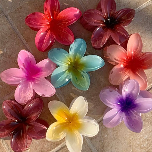 Lotus Claw Clip