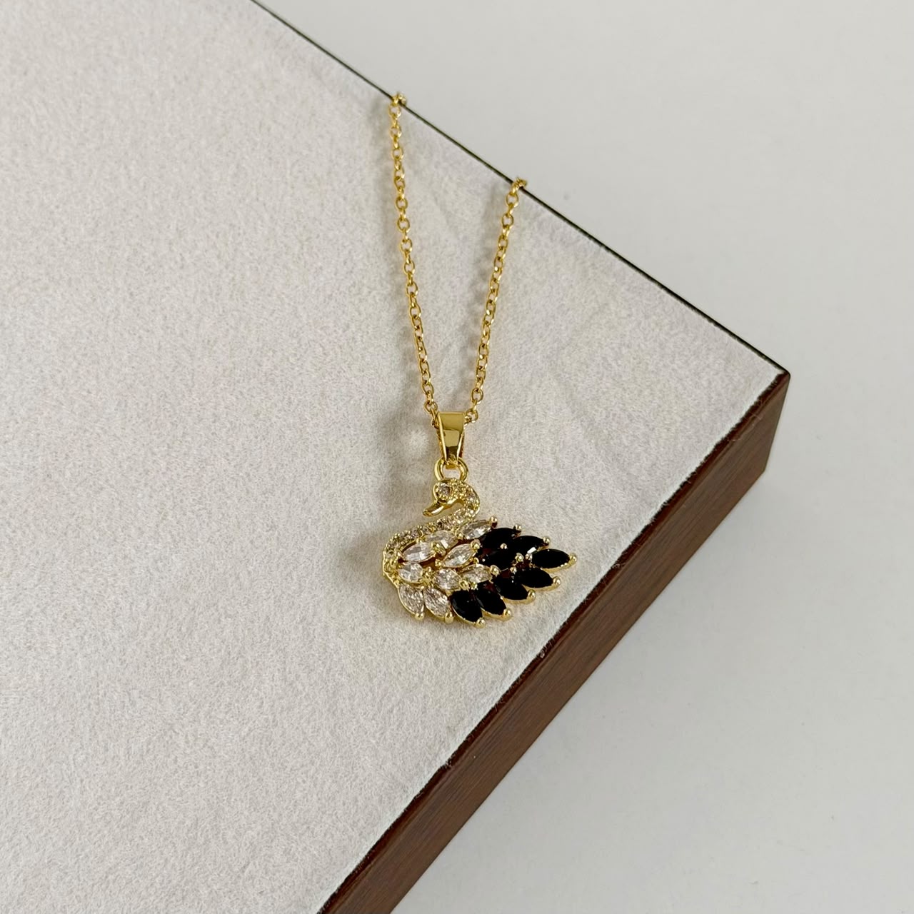 Ice Swan Pendant