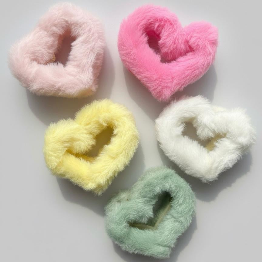 Fuzzy Claw Clip