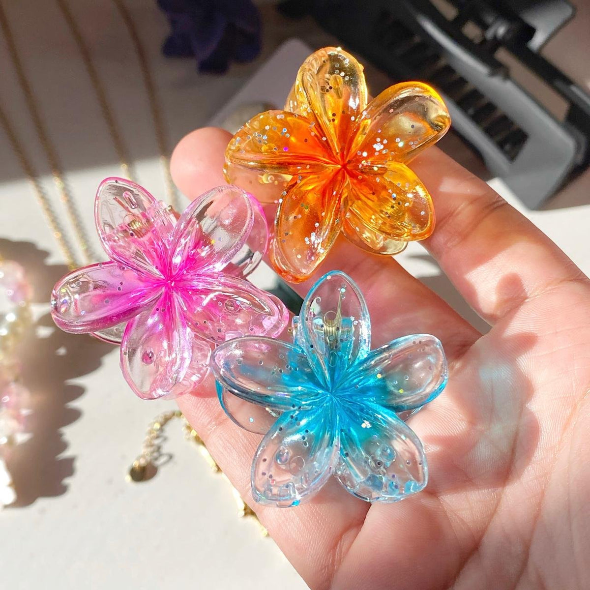 Lotus Claw Clip