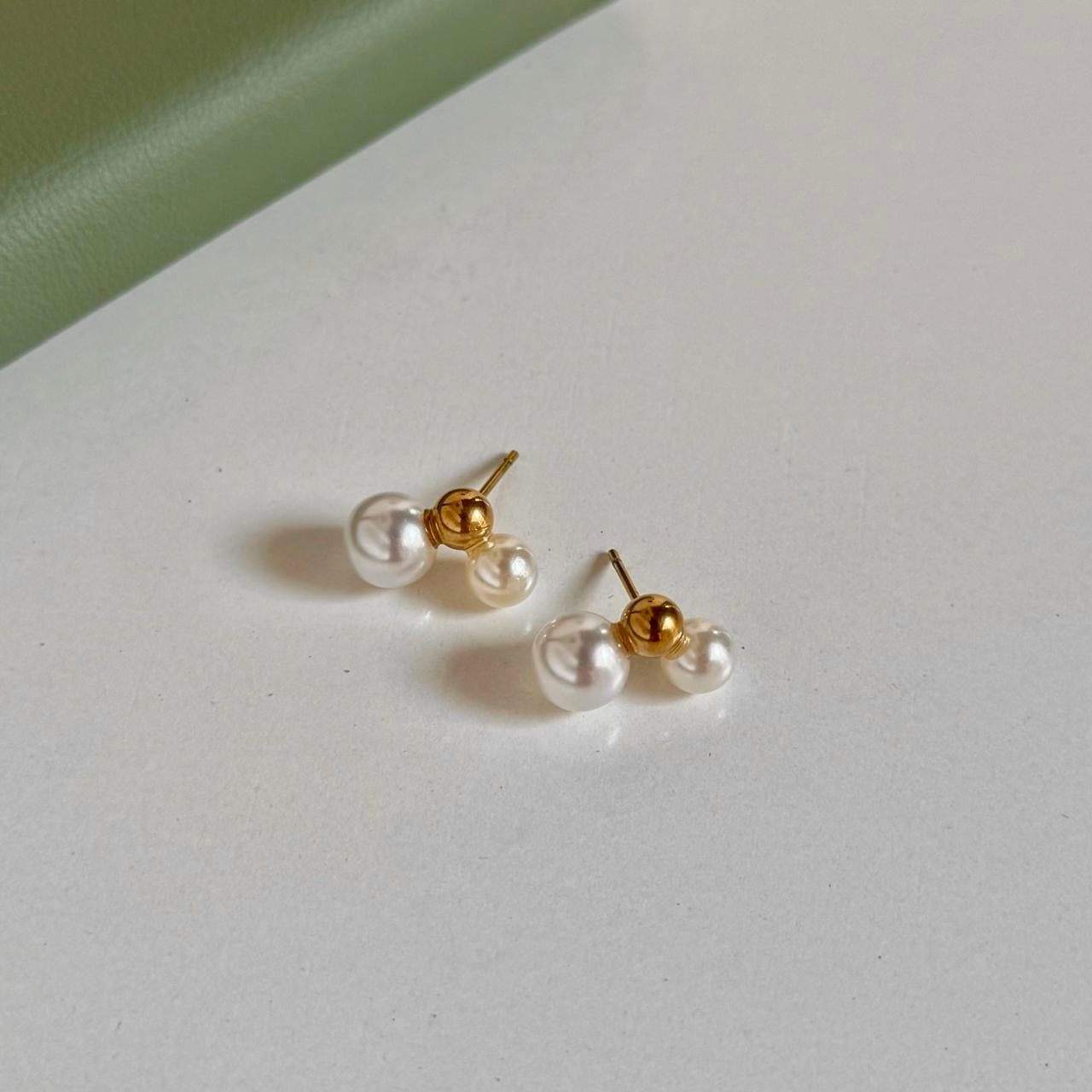 Bean Pearl Studs