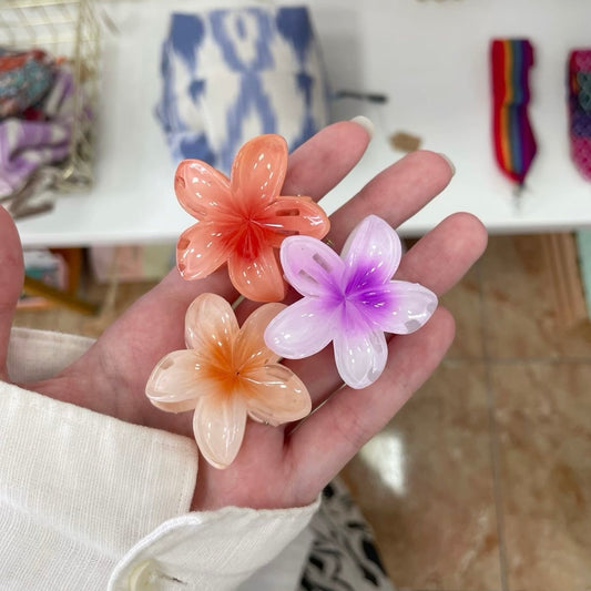 Lotus Claw Clip