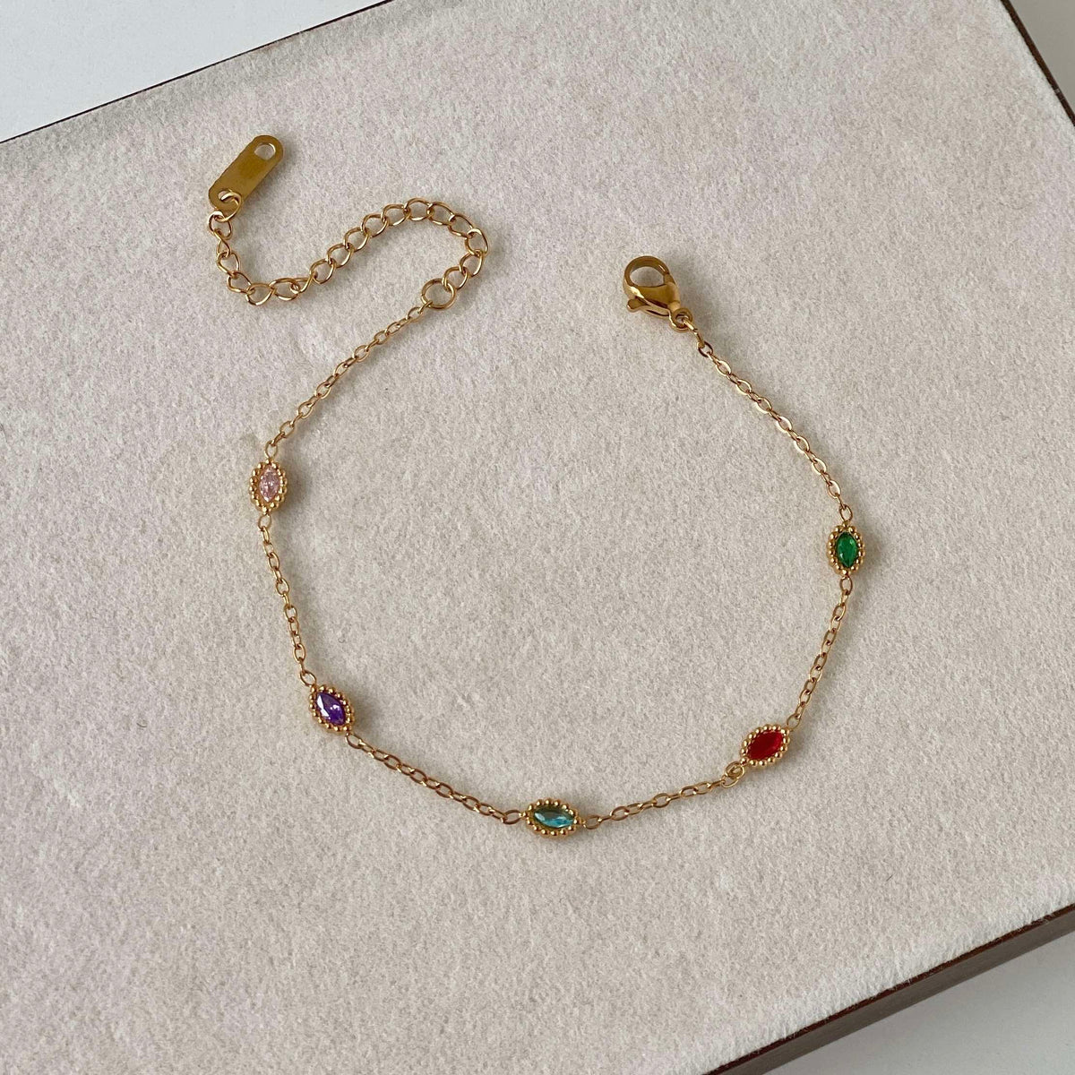 Rainbow Bud Bracelet