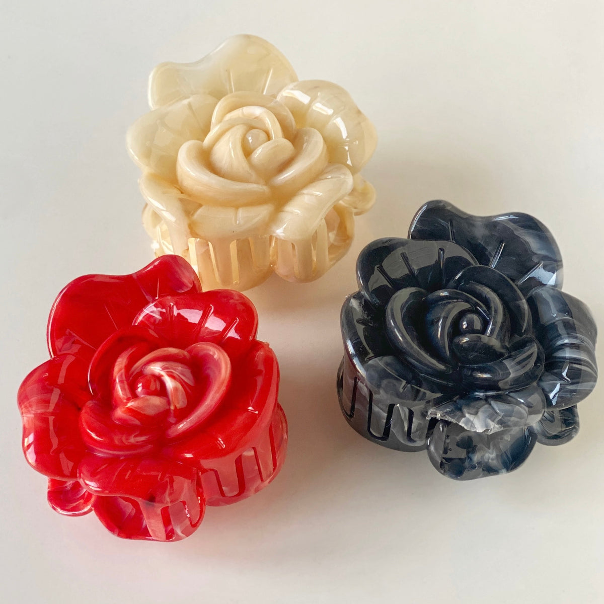 Rose Claw Clip
