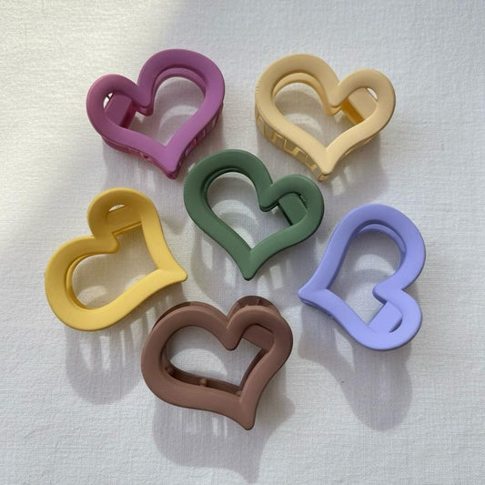 Heart Claw Clip