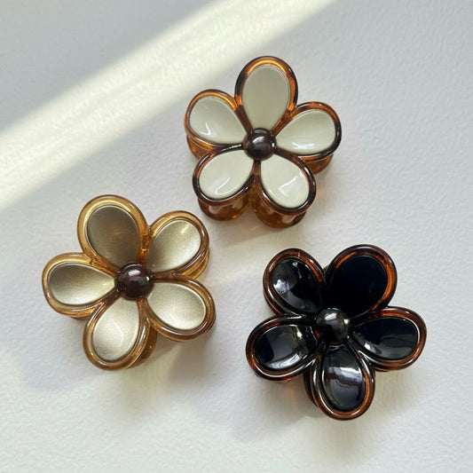 Flower Claw Clip