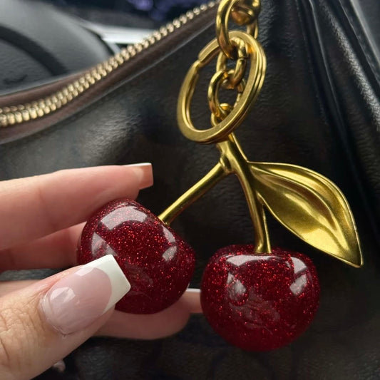 Cherry Bag Charm X Keychain