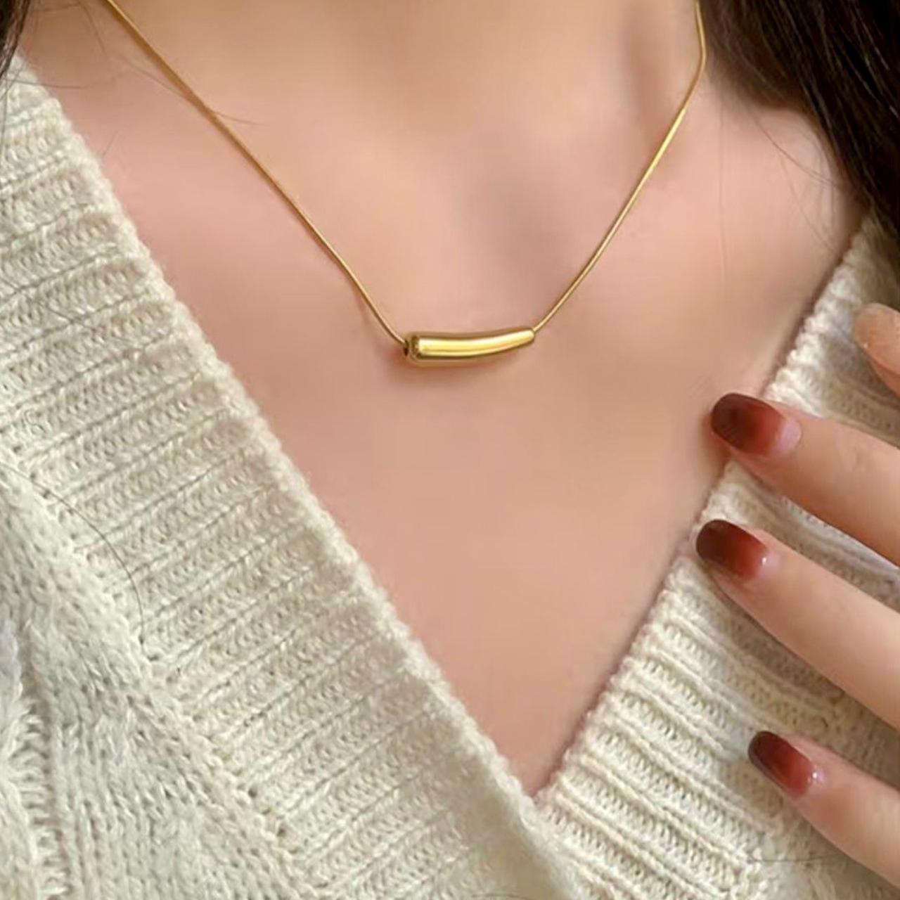 Petite Gold Pendant