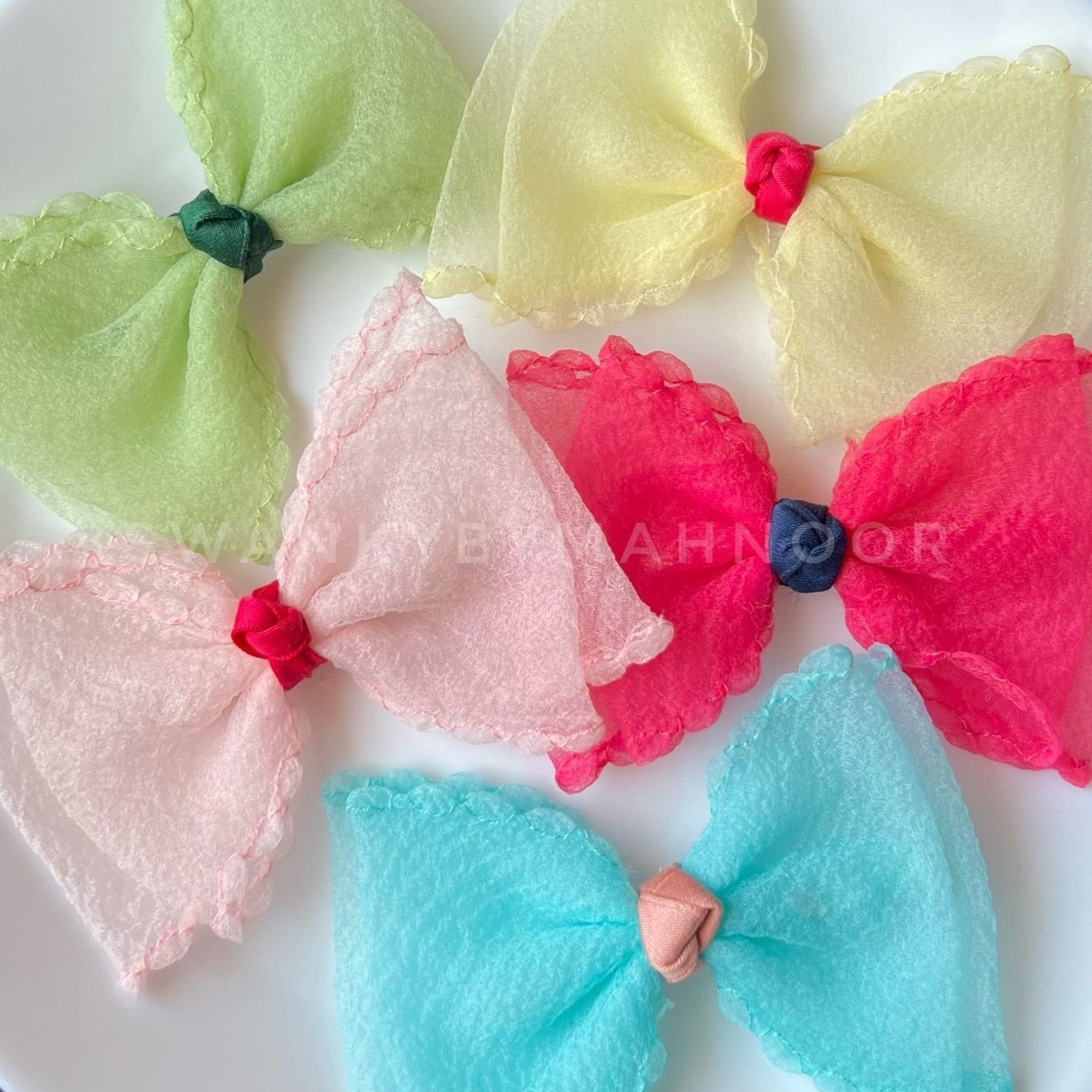 Rose Hair Bow