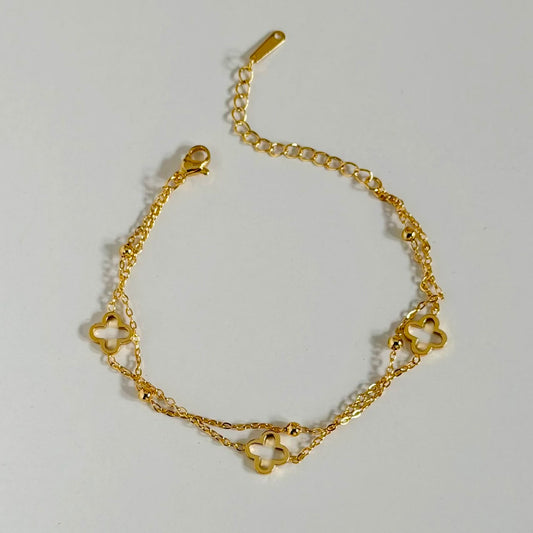 Clover Chain Bracelet