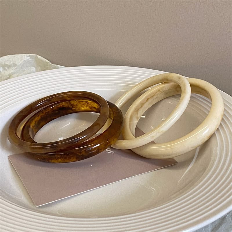 Acrylic Resin Bangle Stack