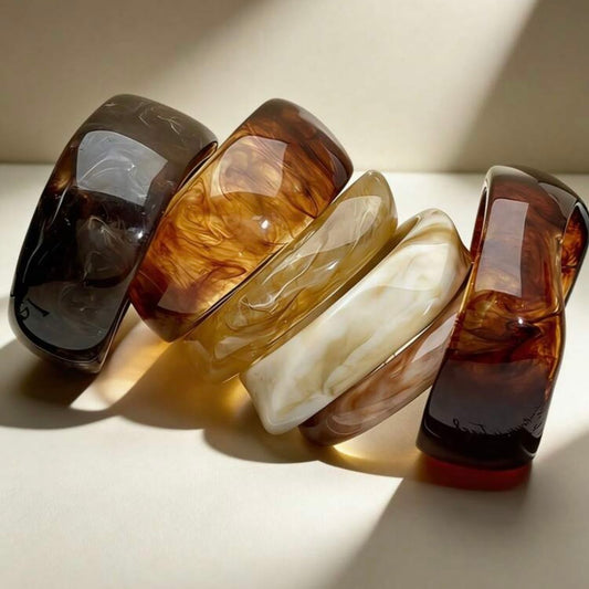Chunky Resin Bangle