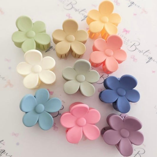 Flower Claw Clip