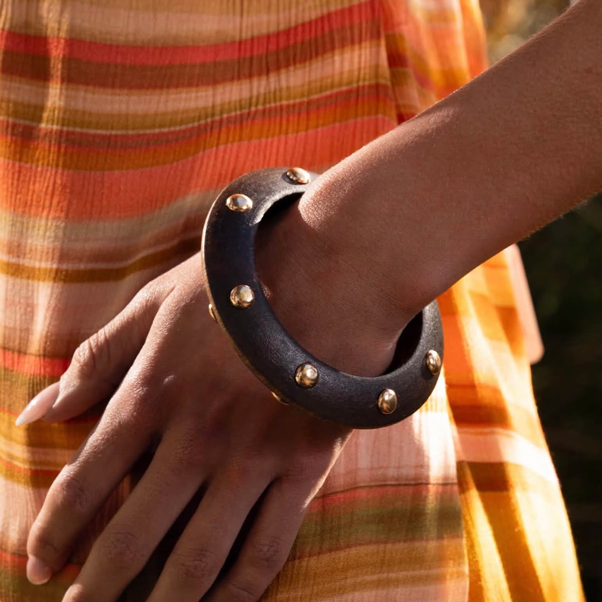 Retro Wood Bangle