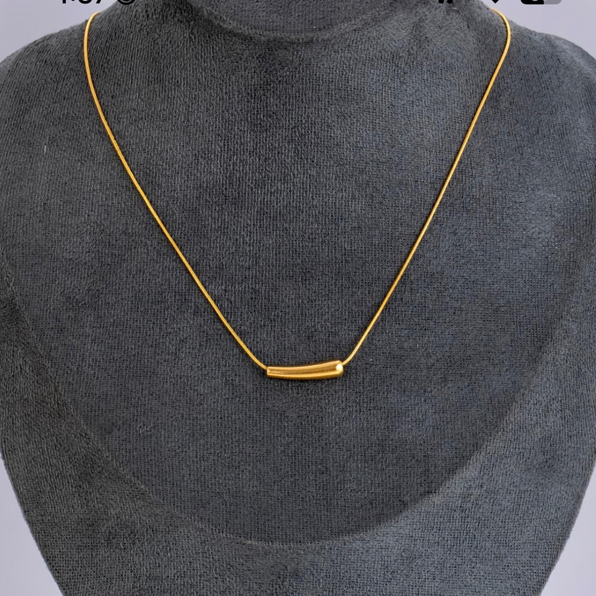 Petite Gold Pendant