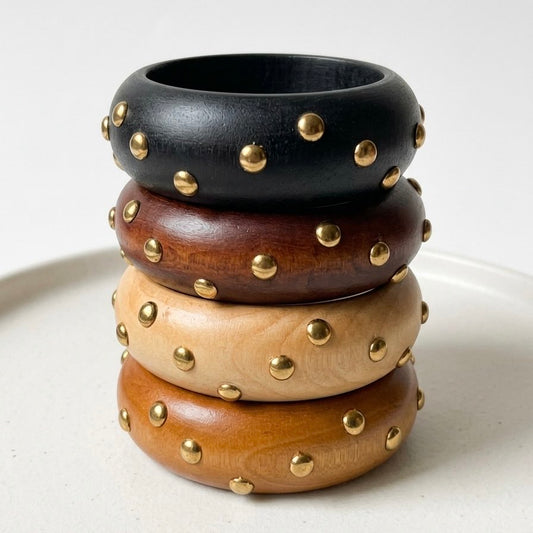 Retro Wood Bangle