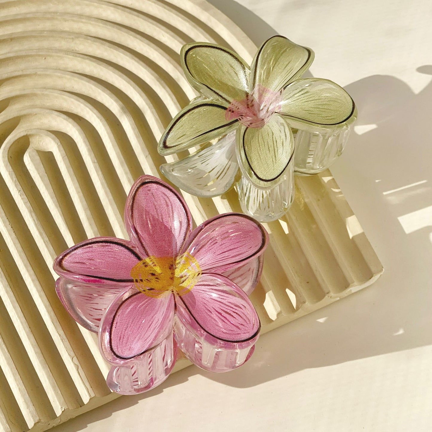 Lotus Claw Clip