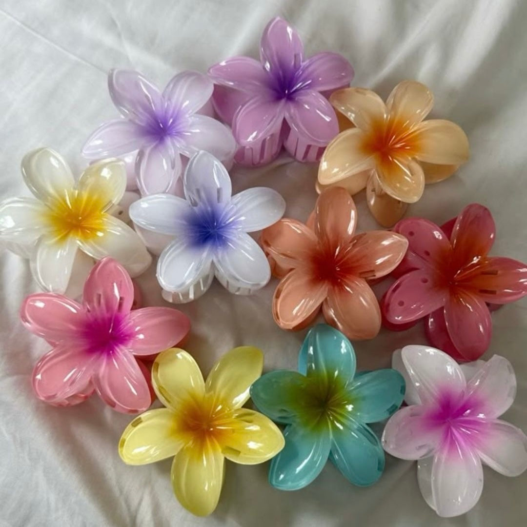 Lotus Claw Clip