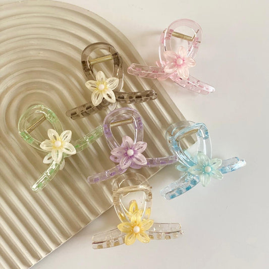 Dreamy Flora Claw Clip