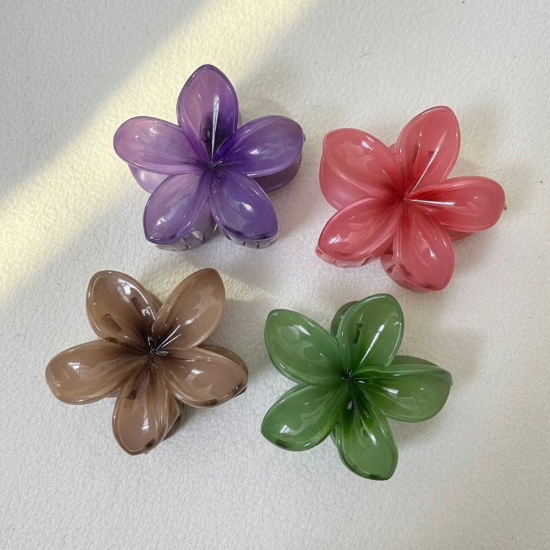Lotus Claw Clip
