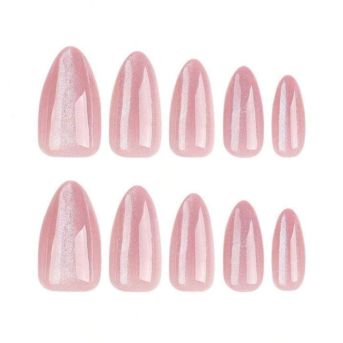 Blush Pink Almond Nails