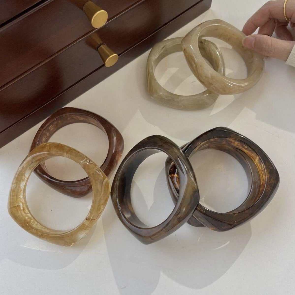 Summer Resin Bangle