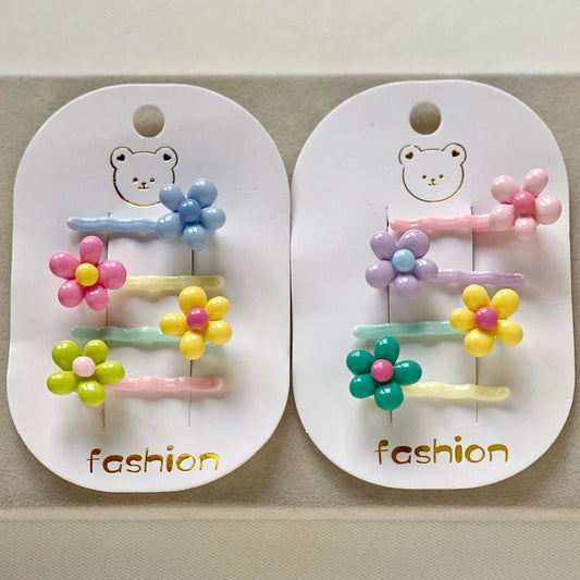 Flower Hair Barrettes