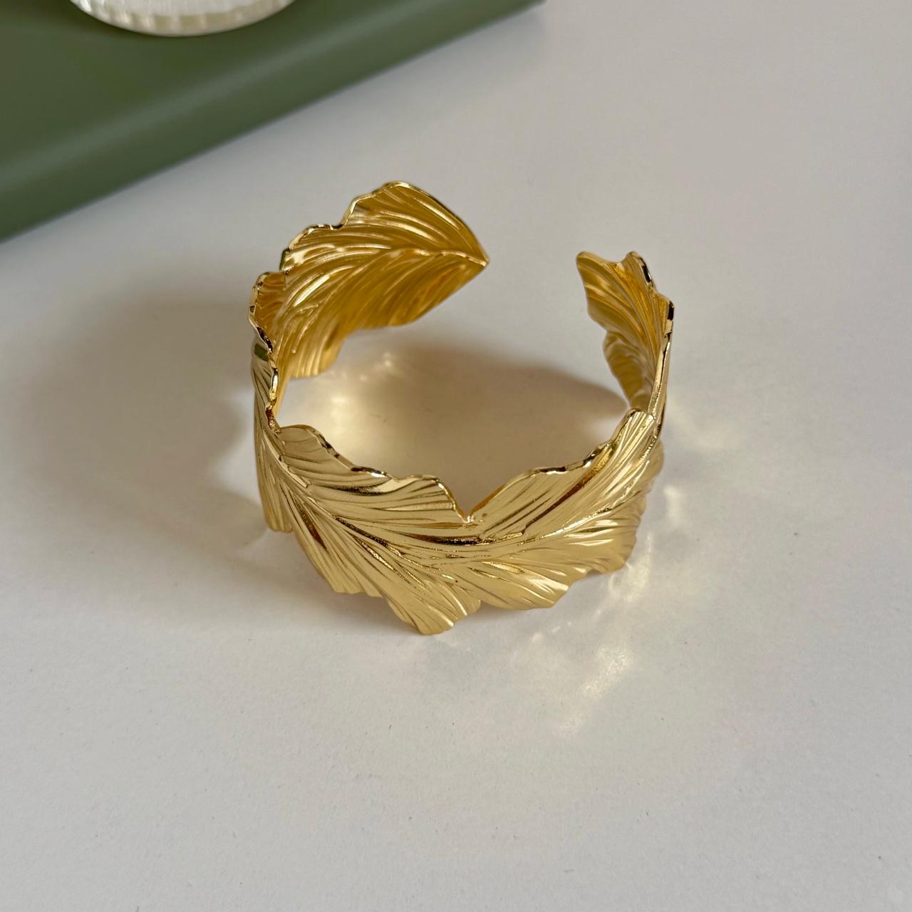Gold Leaf Cuff