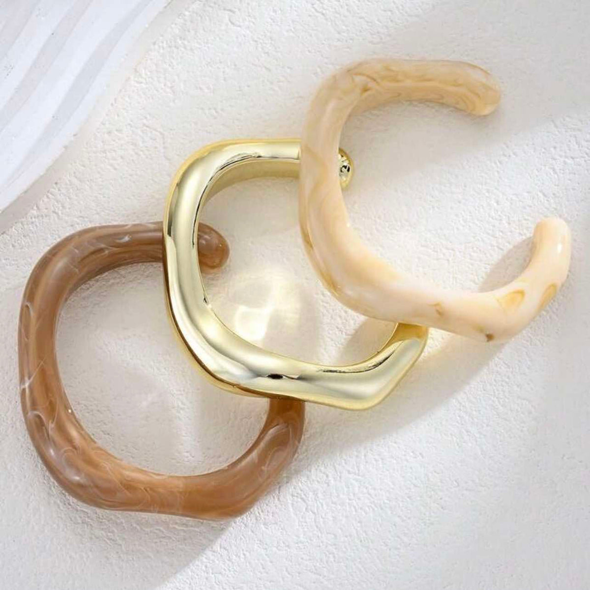 Acrylic Resin Bangle Stack