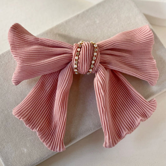 Pink Posy Bow