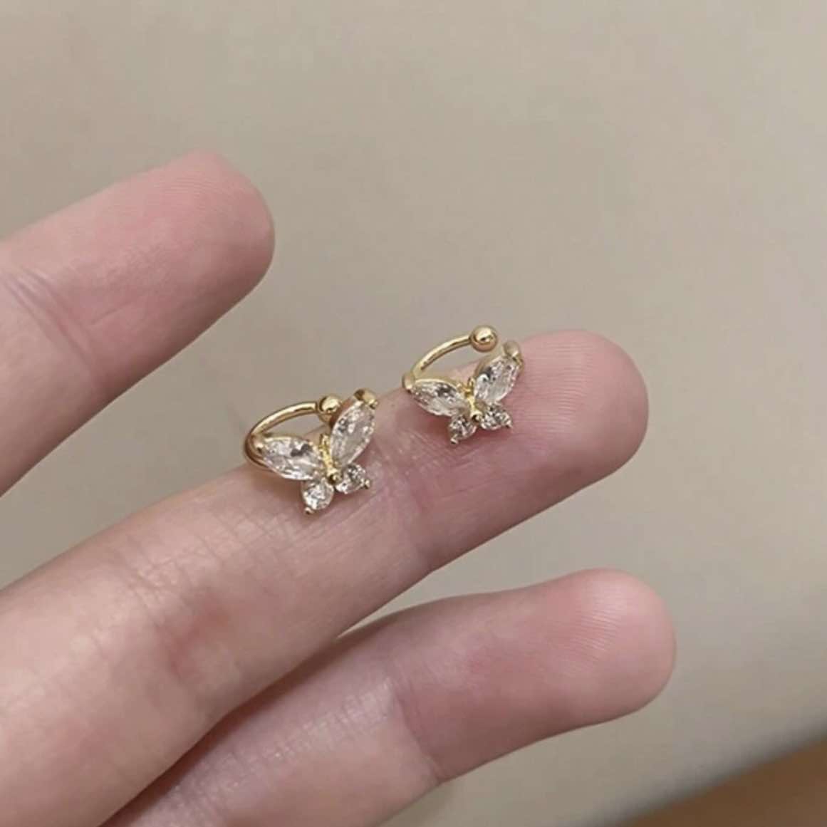 Butterfly Ear Cuffs