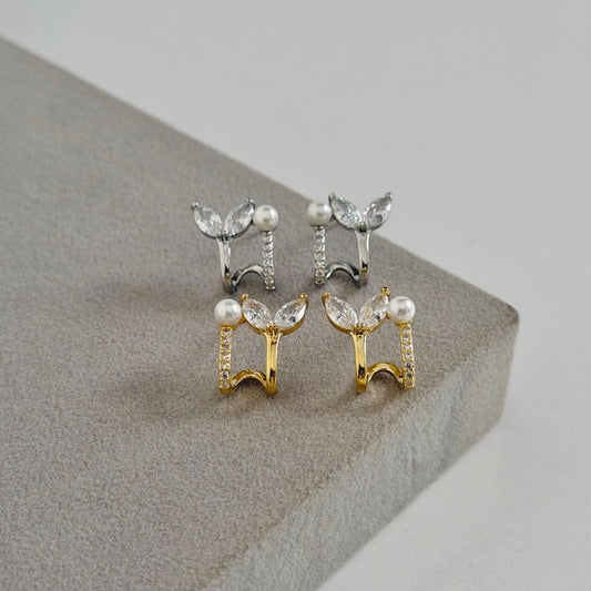 Mermaid Diamond Studs
