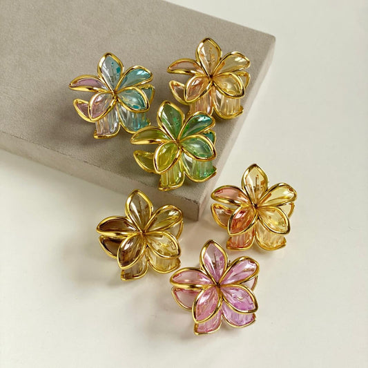 Lotus Claw Clip