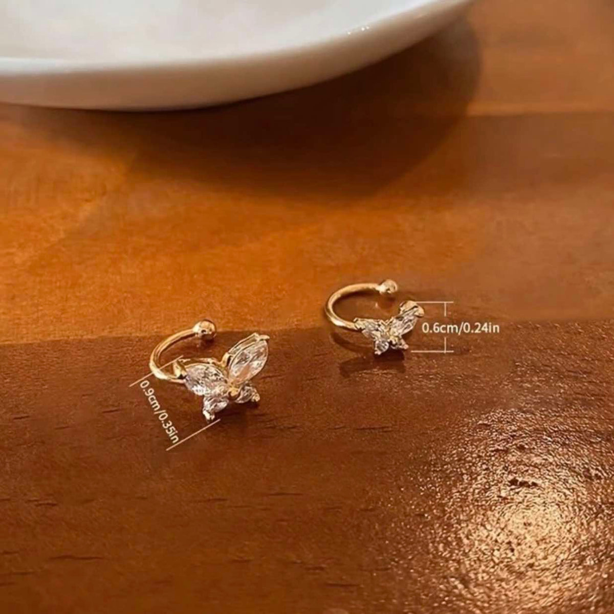 Butterfly Ear Cuffs