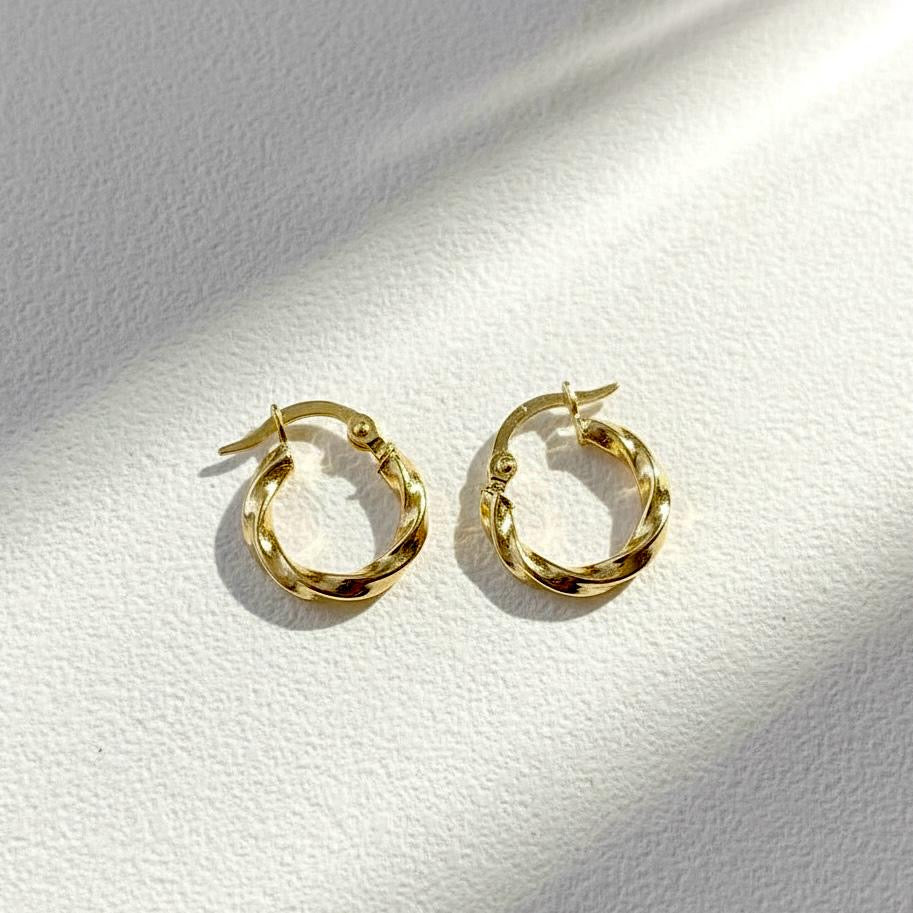 Diah Gold Hoops