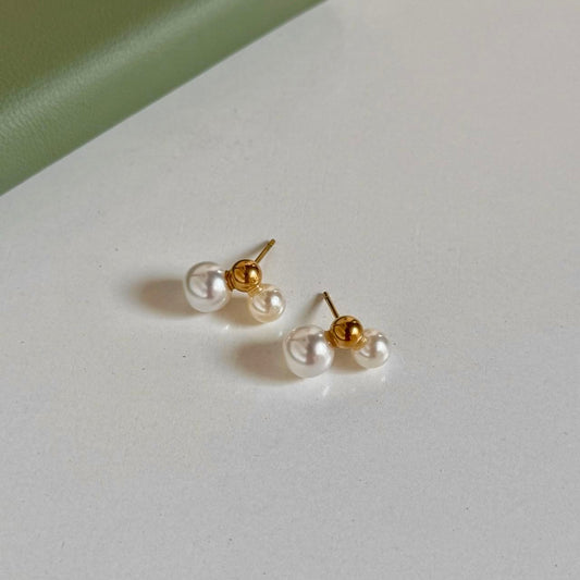 Bean Pearl Studs