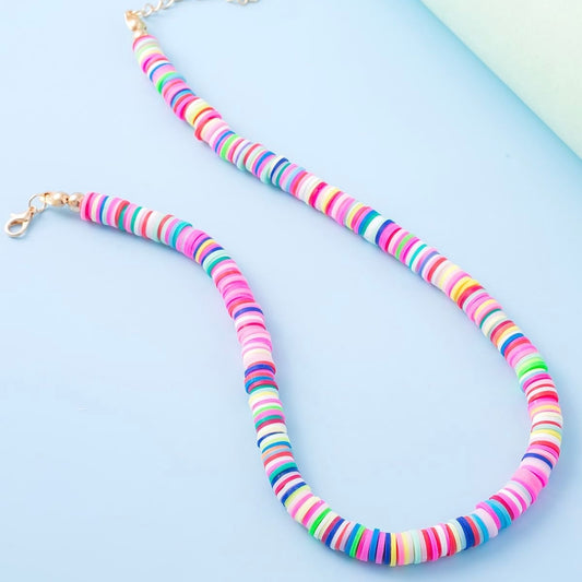 Candy Beaded Necklace & Bracelet