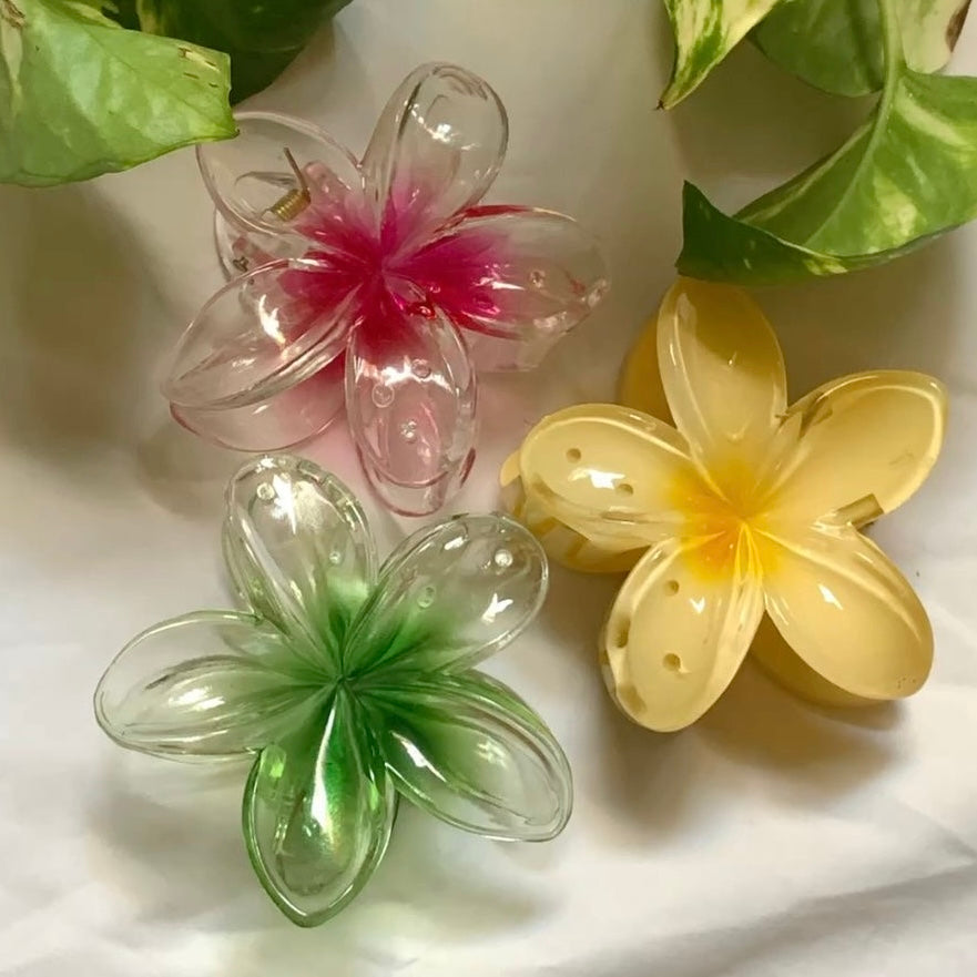 Lotus Claw Clip