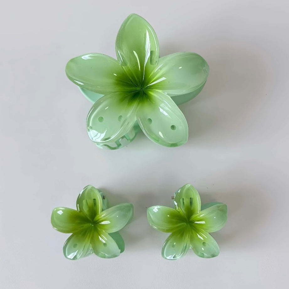 Lotus Claw Clip