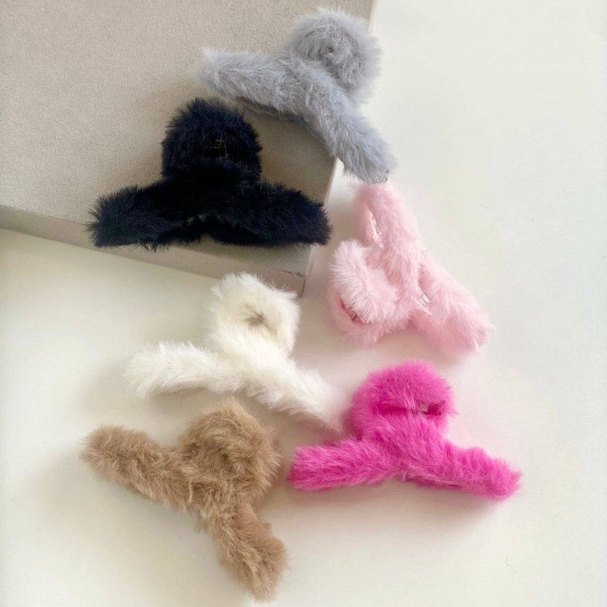 Fuzzy Claw Clip