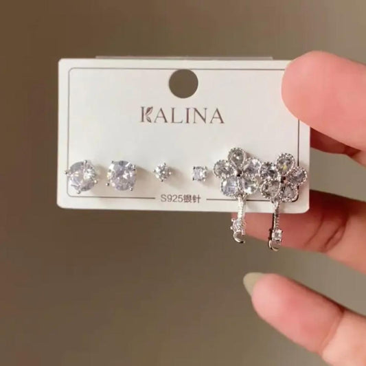 Selene Diamanté Studs