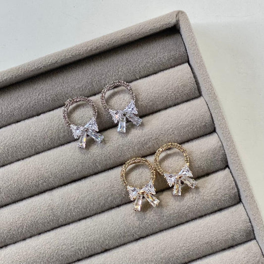 Sparkle Bow Earrings