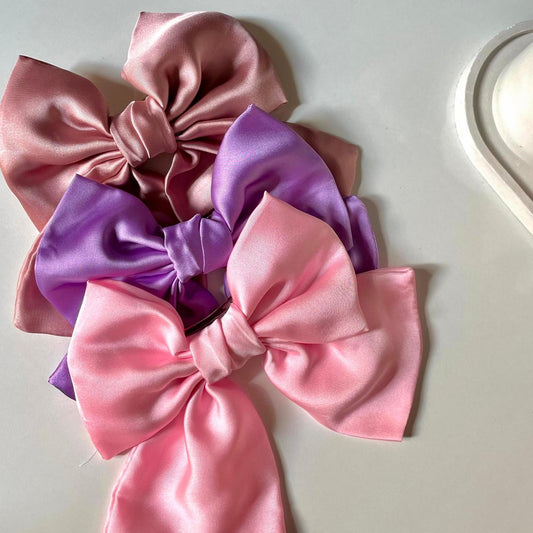 Silk Hair Bow