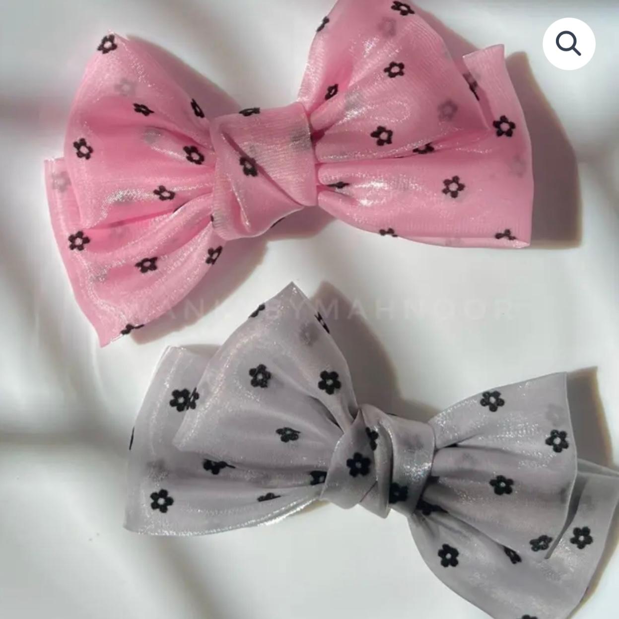 Dusty Silk Bow