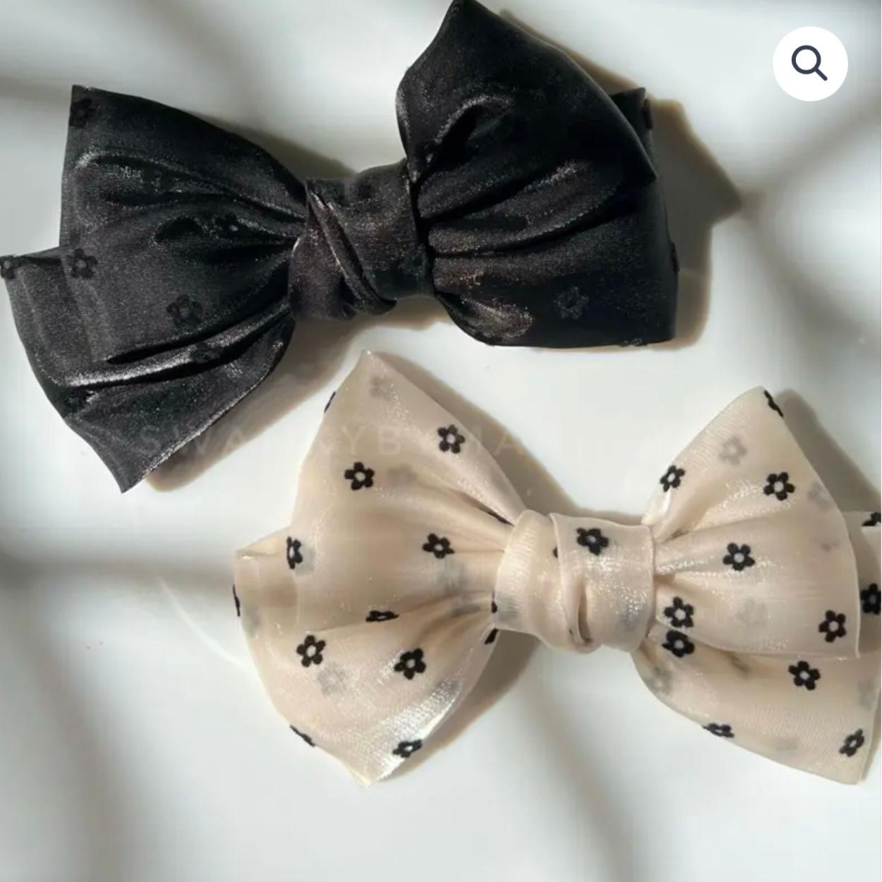 Dusty Silk Bow