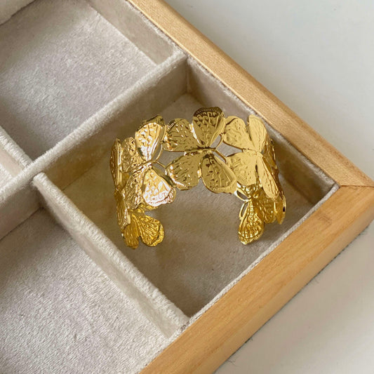 Butterfly Gold Cuff