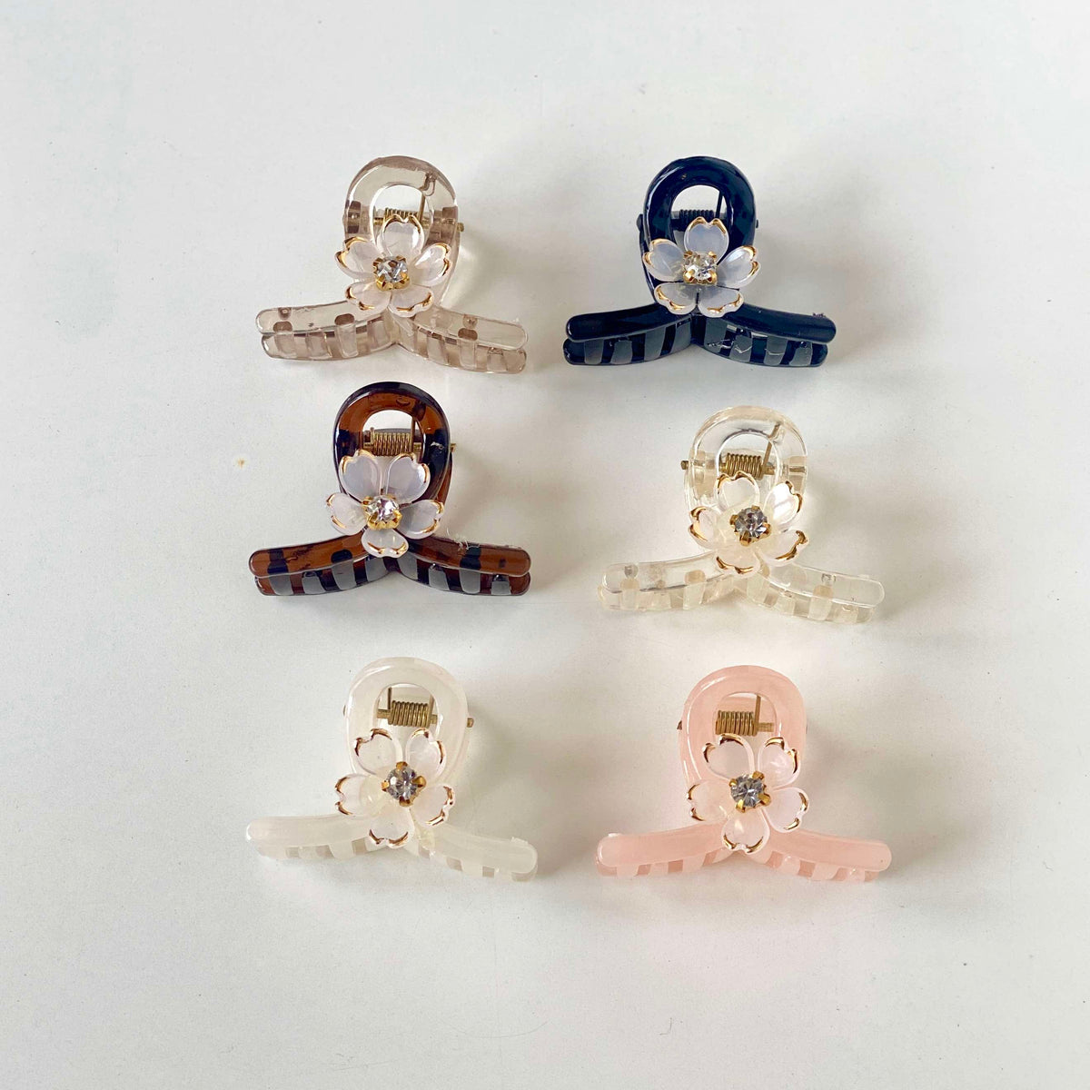 Flora Cross Clip