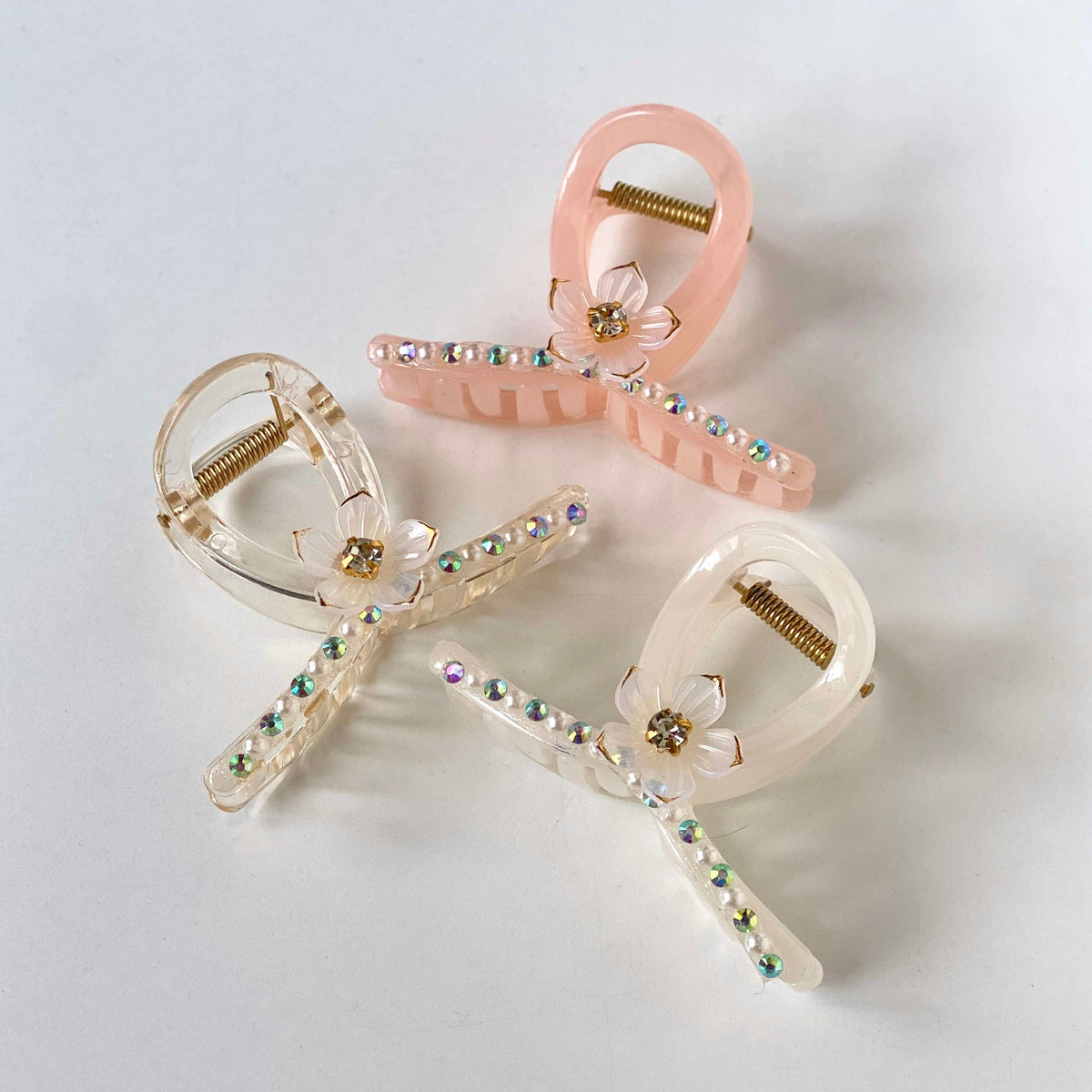 Flora Cross Clip
