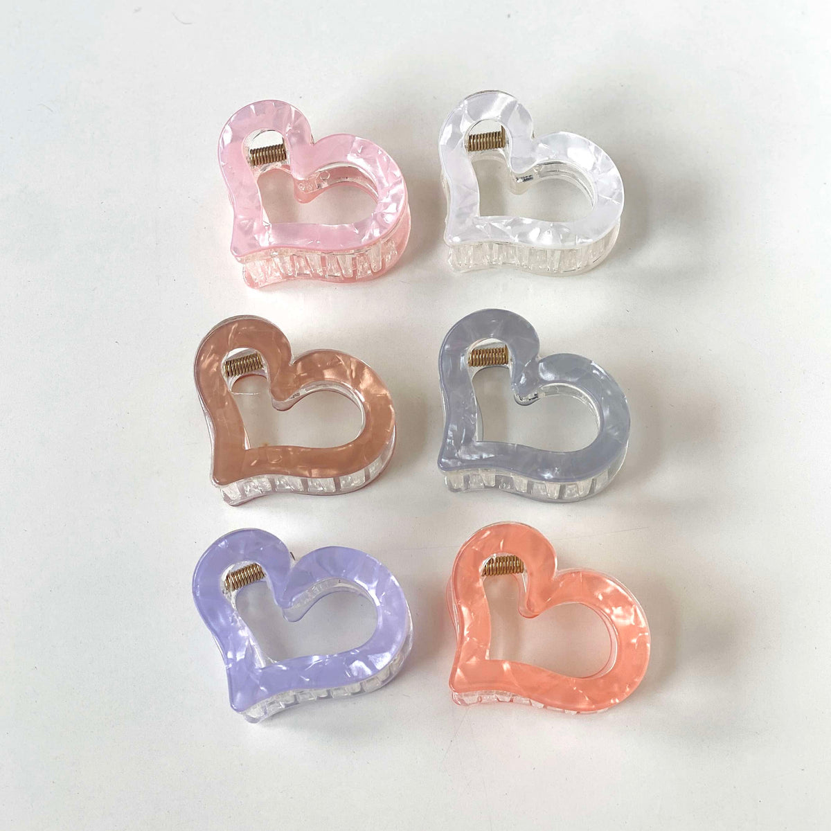 Heart Claw Clip