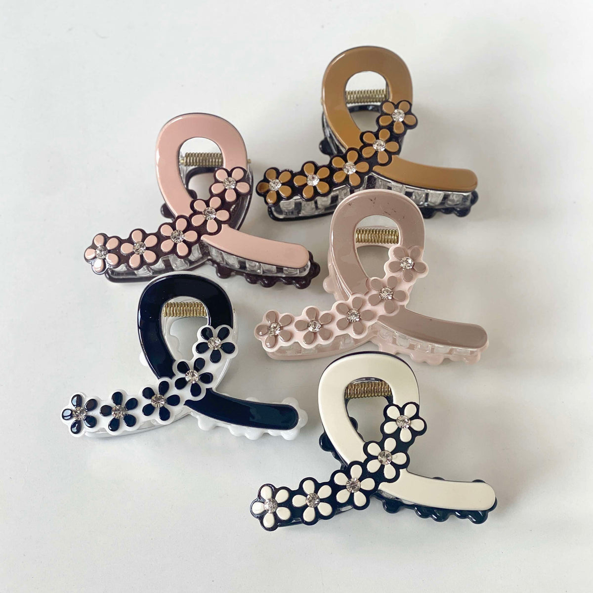 Dreamy Flora Claw Clip